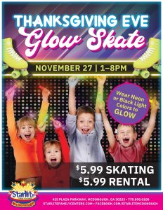 GLOW - NOVEMBER 27 1–8PM McD